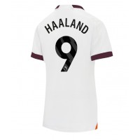 Manchester City Erling Haaland #9 Vonkajší Ženy futbalový dres 2023-24 Krátky Rukáv